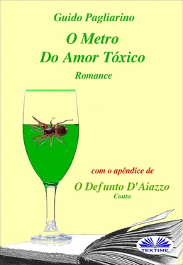 Guido Pagliarino O Metro Do Amor Tóxico - Romance обложка книги