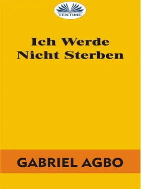 Gabriel Agbo Ich Werde Nicht Sterben обложка книги