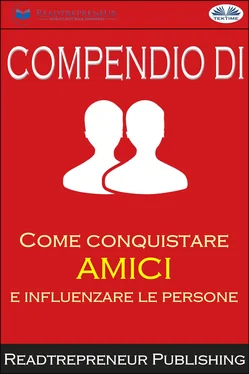 Readtrepreneur Publishing Compendio Di ”Come Conquistare Amici E Influenzare Le Persone” обложка книги