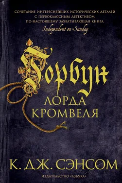 Кристофер Сэнсом Горбун лорда Кромвеля обложка книги