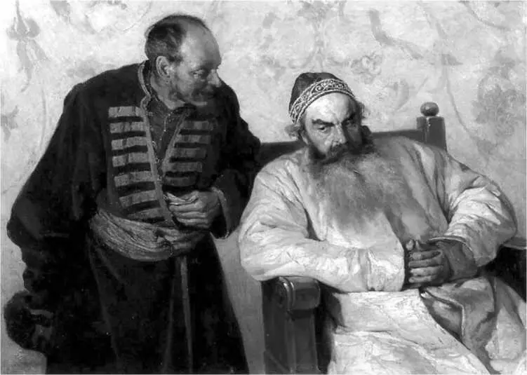 Клавдий Лебедев К боярину с наветом 1904 холст масло Европейцы подмечали - фото 25