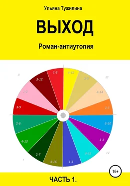 Ульяна Тужилина Выход. Роман-антиутопия в двух частях. Часть 1 обложка книги