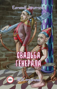 Евгений Запяткин Свадьба генерала. ЗЕВСограммы обложка книги