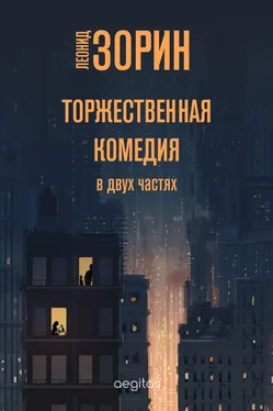 Леонид Зорин Торжественная комедия обложка книги