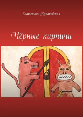 Екатерина Кулаковская Чёрные кирпичи обложка книги