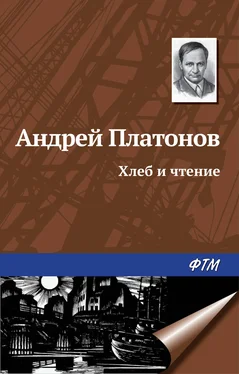 Андрей Платонов Хлеб и чтение обложка книги