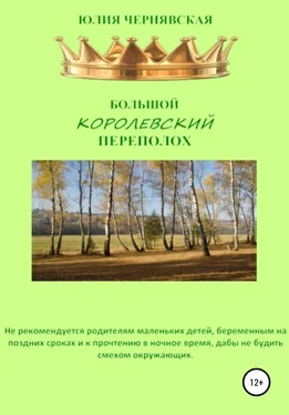 Юлия Чернявская Большой королевский переполох обложка книги