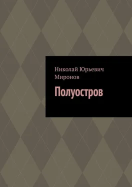 Николай Миронов Полуостров обложка книги