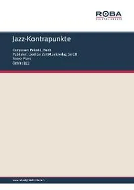 Frank Petzold Jazz-Kontrapunkte обложка книги