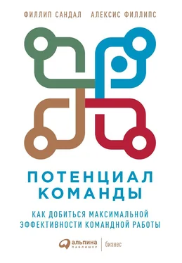 Филлип Сандал Потенциал команды. Как добиться максимальной эффективности командной работы обложка книги