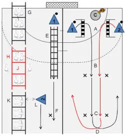 Course 1 and stand in front of the hurdle with - фото 10