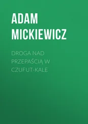 Adam Mickiewicz - Droga nad przepaścią w Czufut-Kale