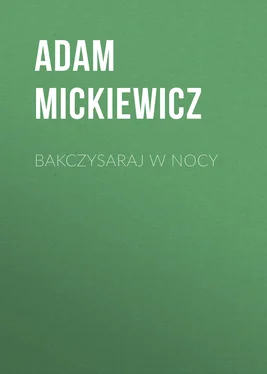 Adam Mickiewicz Bakczysaraj w nocy обложка книги