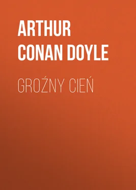 Arthur Conan Doyle Groźny cień обложка книги