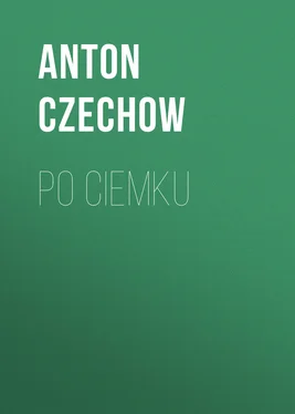 Anton Czechow Po ciemku обложка книги