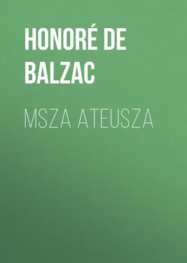 Honoré de Balzac Msza ateusza обложка книги