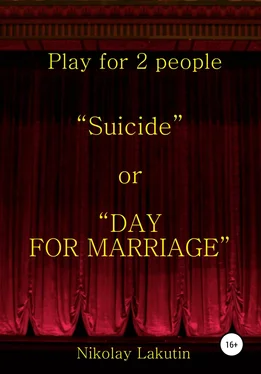 Nikolay Lakutin Suicide or DAY FOR MARRIAGE. Play for 2 people обложка книги