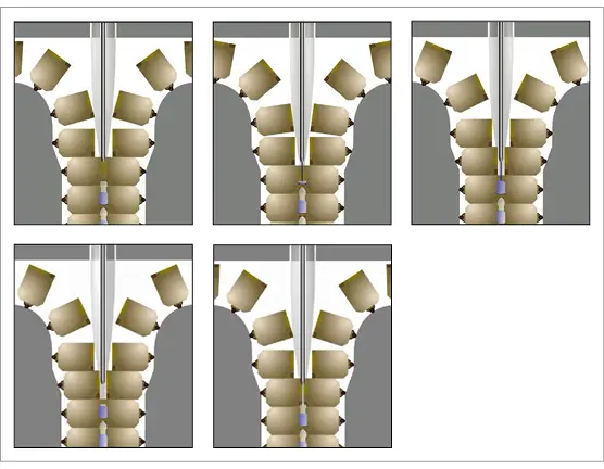 Fig 2a Schematic representation of the closed parison BlowFillSeal process - фото 14