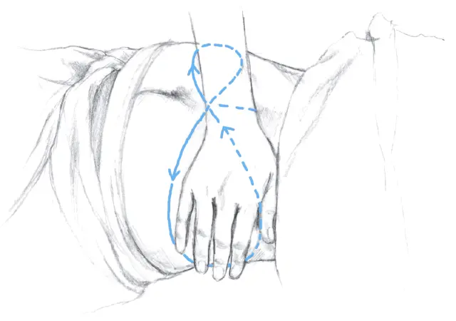 Ill 15 When dipping into the tissue my hand starting with the fingertips - фото 17