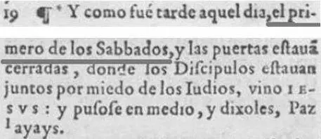 Pero en el SábadoSabbath juntos los discípulos a partir el - фото 6
