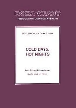 Manfred Thiers Cold Days, Hot Nights обложка книги