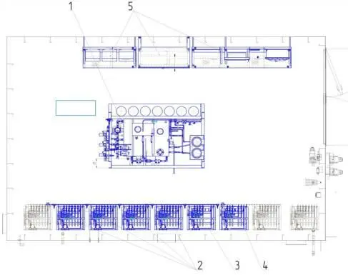 Рис 2 Схема размещения блочномодульной установки СУФА 77 Рис3 - фото 12