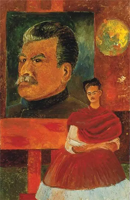 Автопортрет со Сталиным Ок1954 Мехико Доммузей Фриды Кало Сон или - фото 6