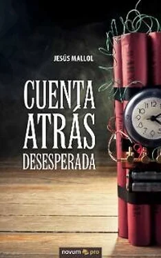 Jesús Mallol Cuenta atrás desesperada обложка книги