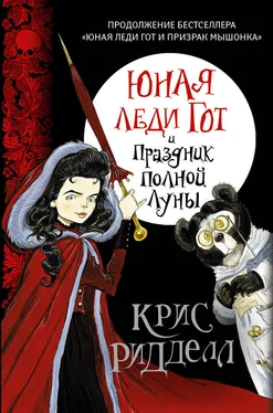 Крис Ридделл Юная леди Гот и Праздник Полной Луны обложка книги