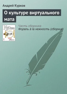 Андрей Курков О культуре виртуального мата обложка книги