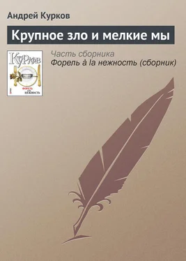 Андрей Курков Крупное зло и мелкие мы обложка книги