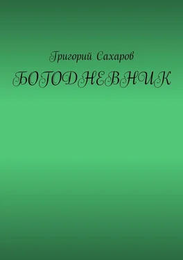 Григорий Сахаров Богодневник обложка книги