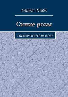 Инджи Ильяс Синие розы. Посвящается моему внуку обложка книги