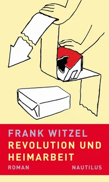 Frank Witzel Revolution und Heimarbeit обложка книги