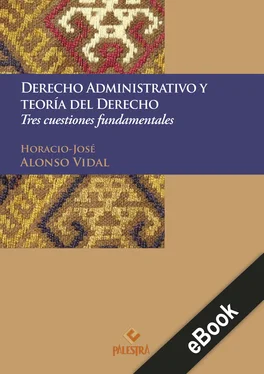 Horacio-José Alonso-Vidal Derecho administrativo y teoría del Derecho обложка книги