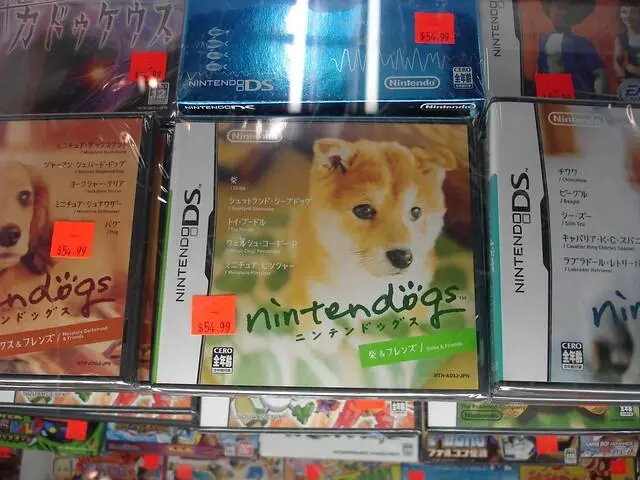 Одна из версий видеоигры Nintendogs для Nintendo DS источник - фото 45