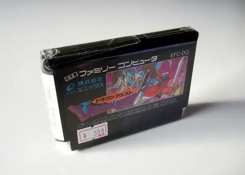 Картридж с самой первой Dragon Quest для Famicom источник - фото 48