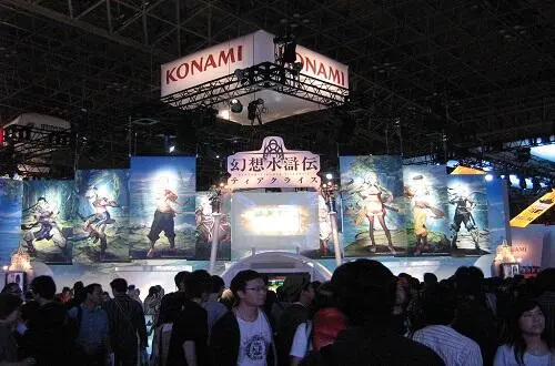 Рекламный стенд новой части игры Suikoden на Tokyo Game Show в 2008 году - фото 7