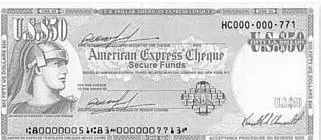 Рис 1Чеки American Express а дорожные чеки American Express б чеки - фото 2