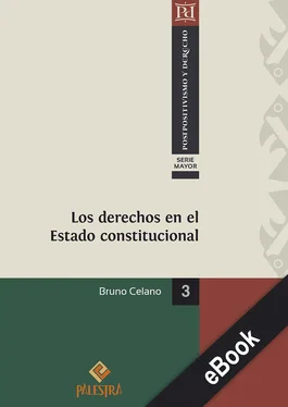 Bruno Celano Los derechos en el Estado constitucional обложка книги
