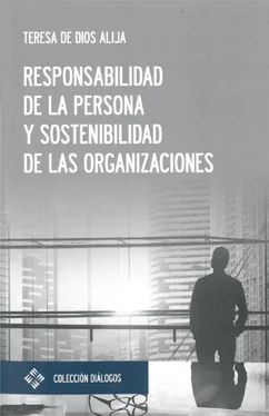 Teresa de Dios Alija Responsabilidad de la persona y sostenibilidad de las organizaciones обложка книги