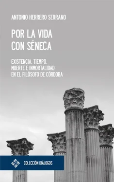 Antonio Herrero Serrano Por la vida con Séneca обложка книги
