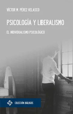 Víctor Miguel Pérez Velasco Psicología y liberalismo обложка книги