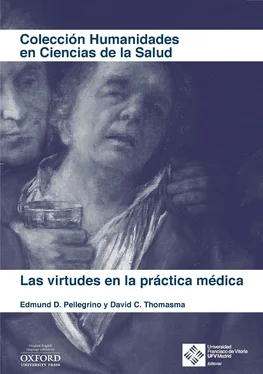 Edmund Pellegrino Las virtudes en la práctica médica обложка книги