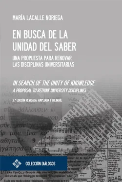 María Lacalle Noriega En busca de la unidad del saber / In search of the unity of knowledge обложка книги