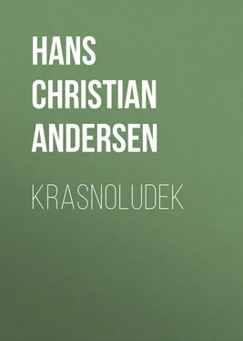 Hans Andersen Krasnoludek обложка книги