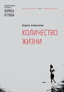 Борис Алексеев Количество жизни обложка книги