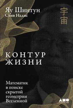 Яу Шинтун Контур жизни обложка книги