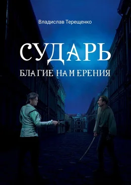 Владислав Терещенко Сударь Благие Намерения обложка книги