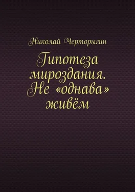 Николай Черторыгин Гипотеза мироздания. Не «однава» живём обложка книги